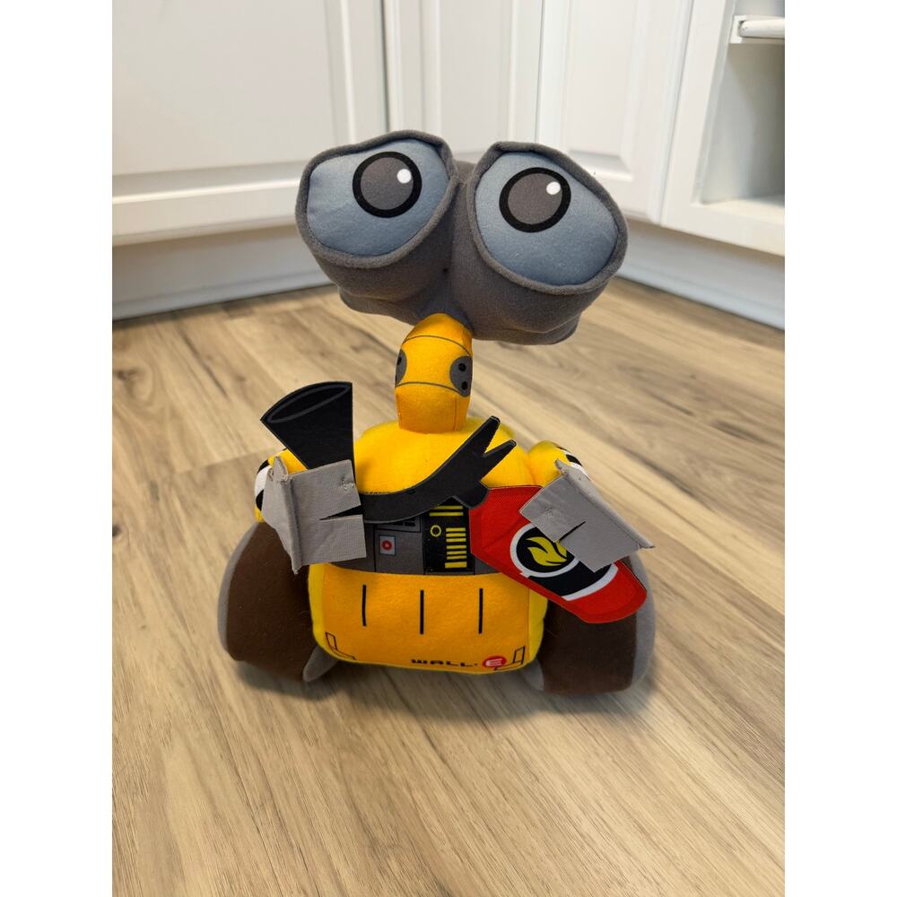 Disney Pixar WALL-E 12" Plush Robot Stuffed Toy w/ Fire Extinguisher Cute